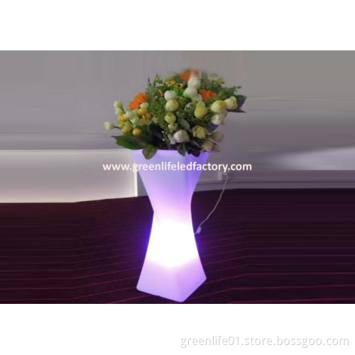 Multi-Color Changing LED Light Flower Pot, Waterproof and RGB